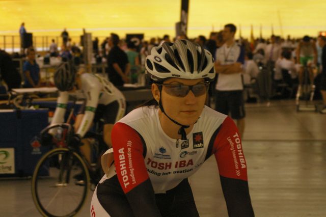 Anna Meares at Vodaphone revolution 2 2008