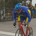 Carl sprinting at the BSSS practice day