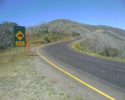 CRB Hill Mt Hotham - the start CRB Hill Mt Hotham - the start