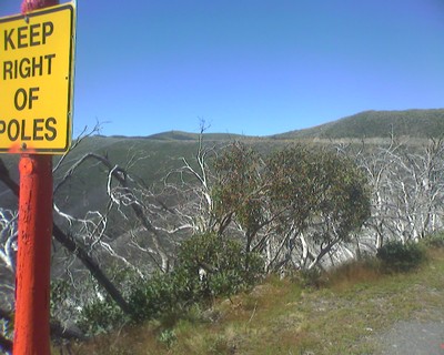 Hotham near the top Hotham near the top